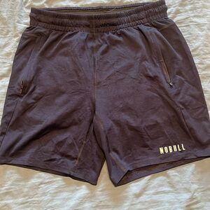 Men’s Blue Lightweight Knit 7” NoBull Shorts (Medium)